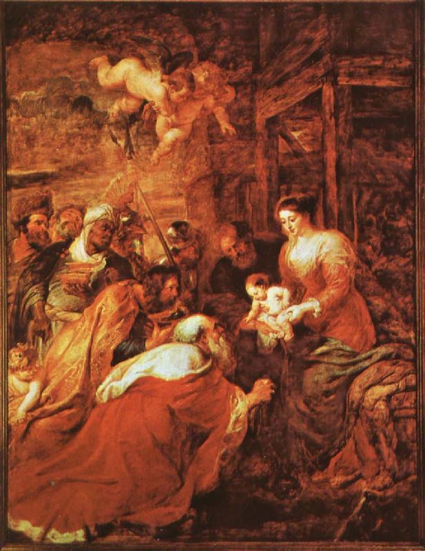 Peter Paul Rubens The Adoration of the kings oil painting image